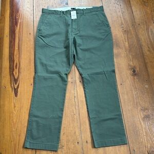 NWT JCREW athletic slim chinos 36/30
